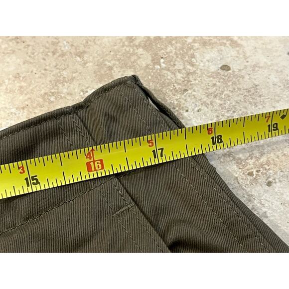 Buzz Rickson Size 34 Army Green Shorts Chino Made In Japan - US SELLER - EUC - Picture 2 of 5